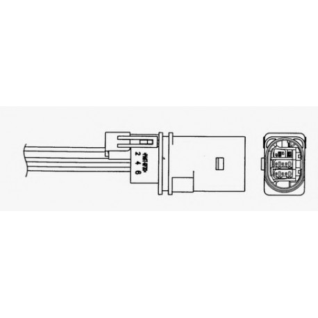 Αισθητήρας λάμδα NGK 90532