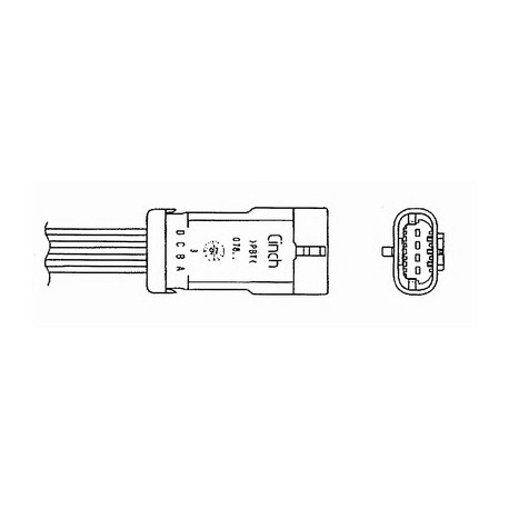 Αισθητήρας λάμδα NGK 96319