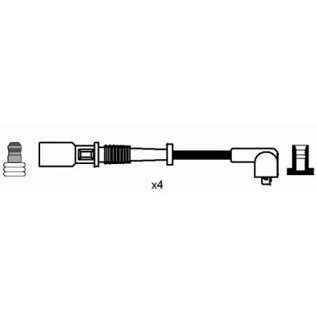 Μπουζοκαλώδια & εξαρτήματα σύνδεσης NGK 8192