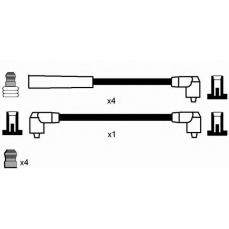 Μπουζοκαλώδια & εξαρτήματα σύνδεσης NGK 5404