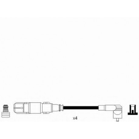 Μπουζοκαλώδια & εξαρτήματα σύνδεσης NGK 7302