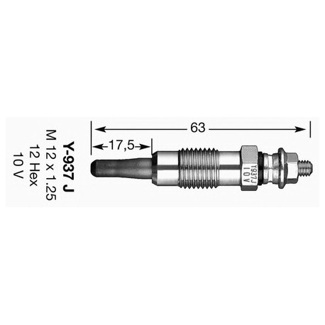 Προθερμαντήρας NGK 7503