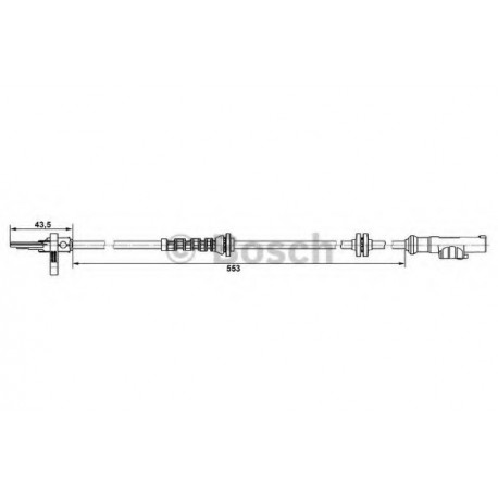 Σύστημα ελέγχου δυναμικής κίνησης ( ABS, ESP ) BOSCH 0265007896