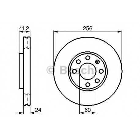 Σετ Δισκόπλακες BOSCH 0986478881