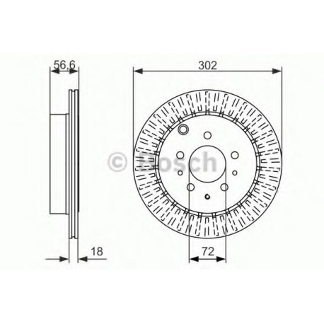 Σετ Δισκόπλακες BOSCH 0986479757