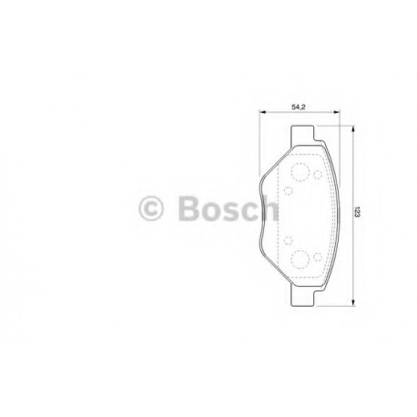 Σετ Τακάκια BOSCH 0986424774