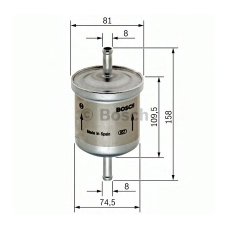 Φίλτρο Καυσίμου BOSCH 0450905030