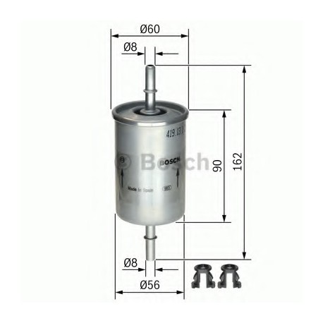 Φίλτρο Καυσίμου BOSCH 0450905273