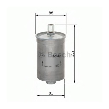 Φίλτρο Καυσίμου BOSCH 0450905601