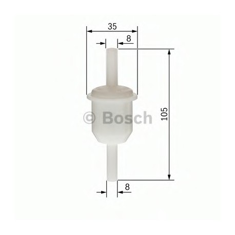 Φίλτρο Καυσίμου BOSCH 0450904058