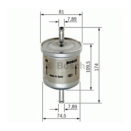 Φίλτρο Καυσίμου BOSCH 0450905318