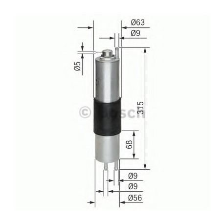 Φίλτρο Καυσίμου BOSCH 0450905952