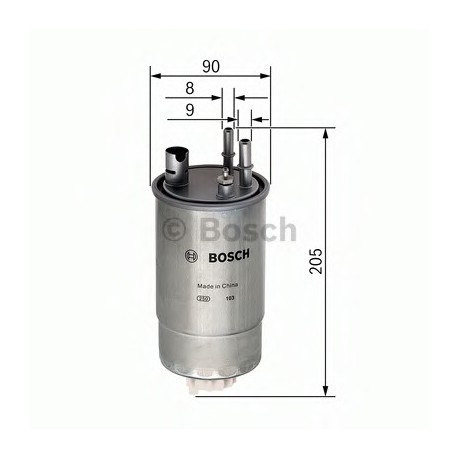 Φίλτρο Καυσίμου BOSCH F026402054