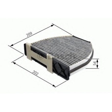 Φίλτρο Αέρα Εσωτερικού Χώρου BOSCH 1987432001