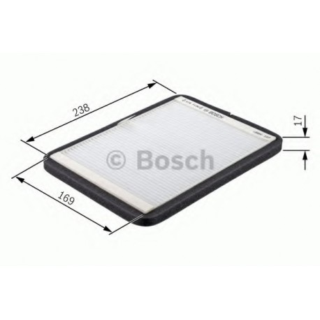 Φίλτρο Αέρα Εσωτερικού Χώρου BOSCH 1987432061