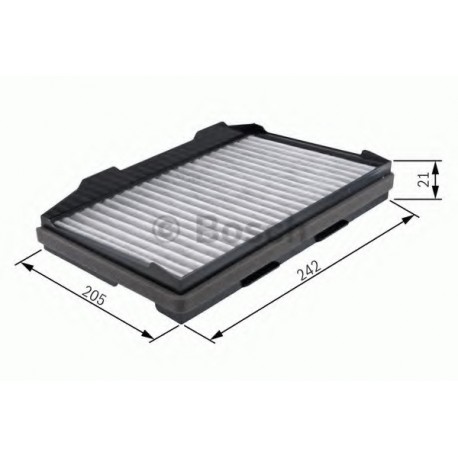 Φίλτρο Αέρα Εσωτερικού Χώρου BOSCH 1987432119