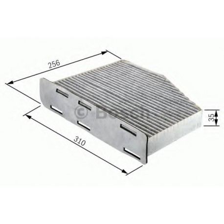 Φίλτρο Αέρα Εσωτερικού Χώρου BOSCH 1987432381