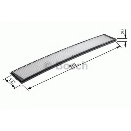 Φίλτρο Αέρα Εσωτερικού Χώρου BOSCH 1987432424