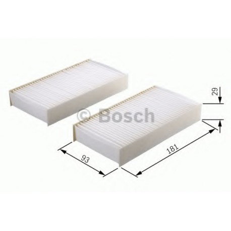 Φίλτρο Αέρα Εσωτερικού Χώρου BOSCH 1987432167