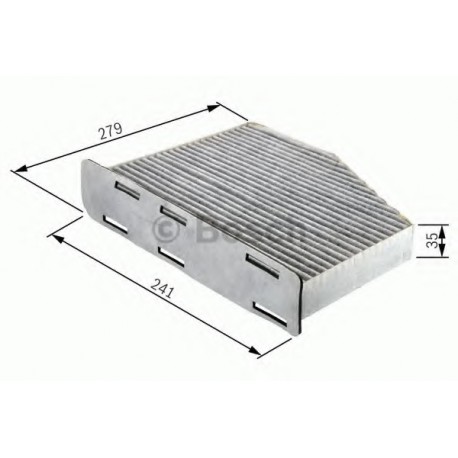 Φίλτρο Αέρα Εσωτερικού Χώρου BOSCH 1987432369