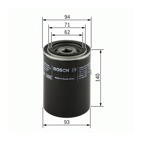 Φίλτρο Λαδιού BOSCH 0451104065