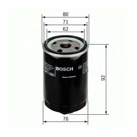 Φίλτρο Λαδιού BOSCH 0451103318