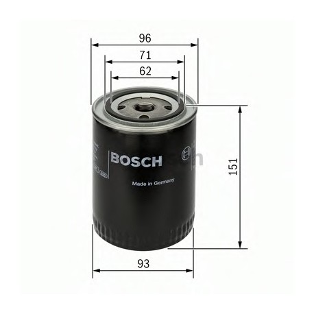 Φίλτρο Λαδιού BOSCH 0451203012