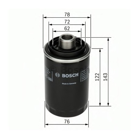 Φίλτρο Λαδιού BOSCH F026407080
