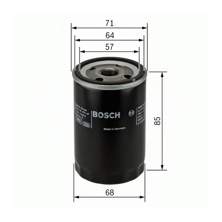 Φίλτρο Λαδιού BOSCH 0451103372