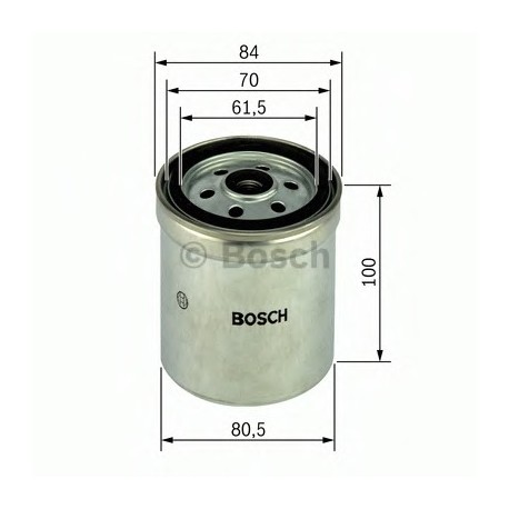 Φίλτρο Καυσίμου BOSCH 1457434123