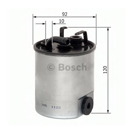 Φίλτρο Καυσίμου BOSCH F026402044