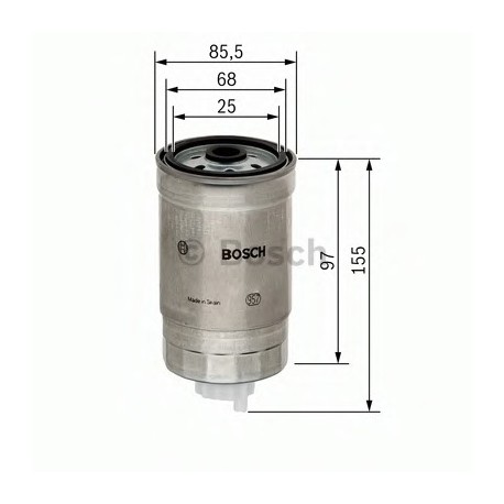 Φίλτρο Καυσίμου BOSCH F026402048