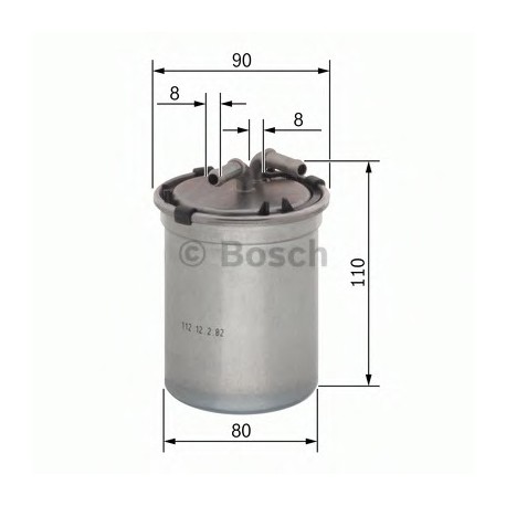 Φίλτρο Καυσίμου BOSCH 0450906500