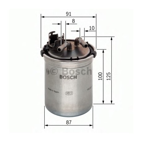 Φίλτρο Καυσίμου BOSCH 0450906426