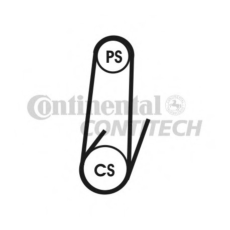 Ιμάντας poly-V CONTINENTAL 4PK711ELAST