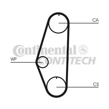 Ιμάντας χρονισμού CONTINENTAL CT629