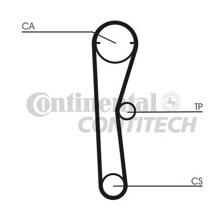 Ιμάντας χρονισμού CONTINENTAL CT669