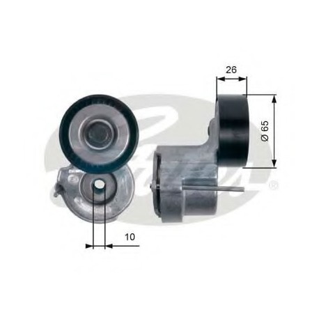 Τεντωτήρας ιμάντα poly-V GATES T39174