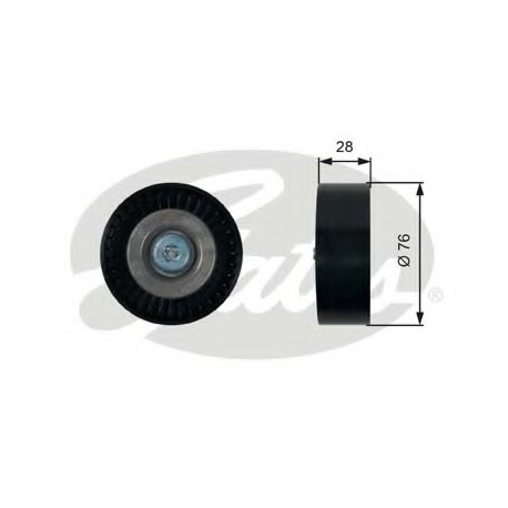 Τροχαλία αδρανείας ιμάντα poly-V GATES T36423