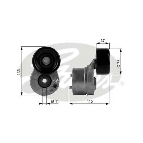 Τεντωτήρας ιμάντα poly-V GATES T38431