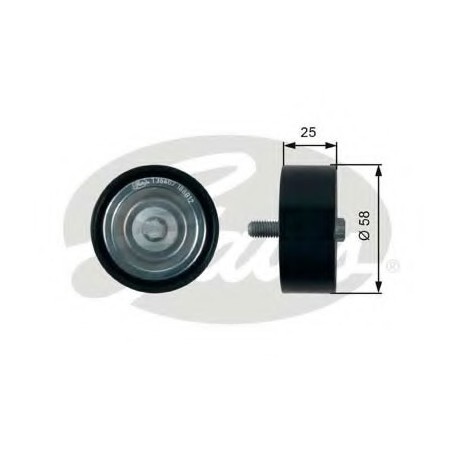 Τροχαλία αδρανείας ιμάντα poly-V GATES T36407
