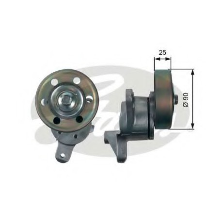 Τεντωτήρας ιμάντα poly-V GATES T39154