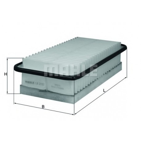 Φίλτρο Αέρα KNECHT LX3187