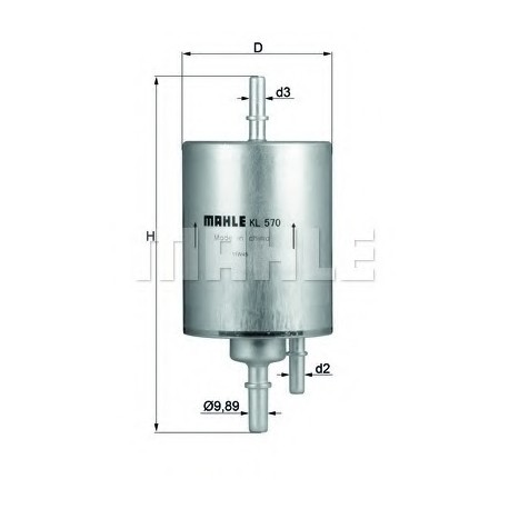 Φίλτρο Καυσίμου KNECHT KL570