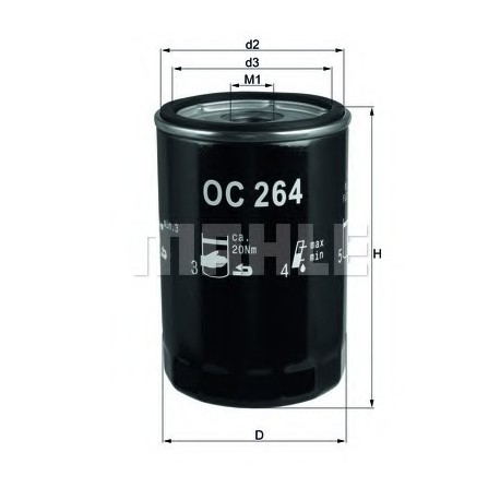 Φίλτρο Λαδιού KNECHT OC264