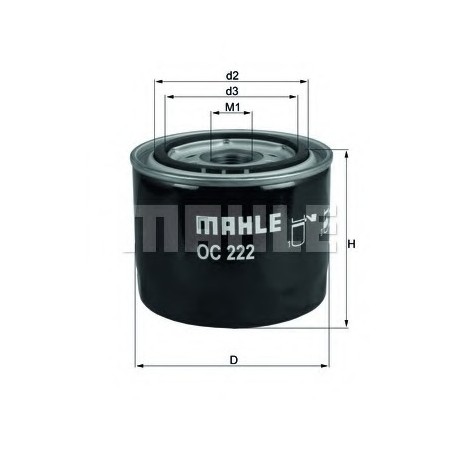 Φίλτρο Λαδιού KNECHT OC222