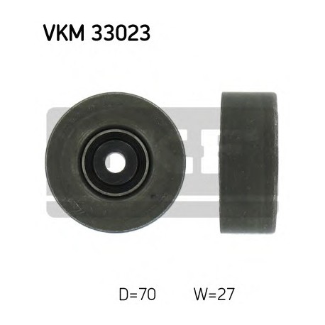 Τροχαλία αδρανείας ιμάντα poly-V SKF VKM33023