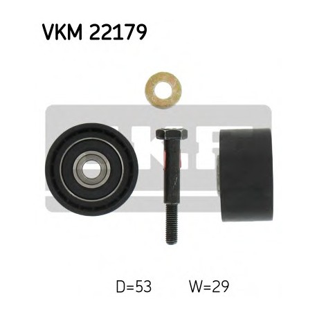 Τροχαλία αδράνειας ιμάντα χρονισμού SKF VKM22179