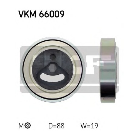 Τεντωτήρας ιμάντα poly-V SKF VKM66009