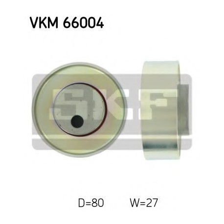 Τροχαλία αδρανείας ιμάντα poly-V SKF VKM66004
